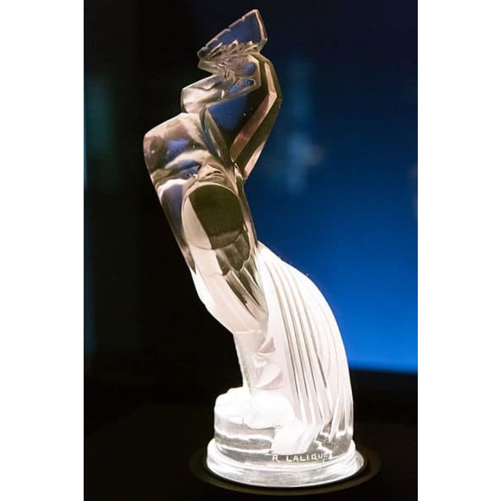 RENE LALIQUE (1860-1945) Mascotte COQ HOUDAN | Biron ||||