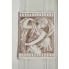 René LALIQUE miroir de table » Hélène « . | Biron René LALIQUE miroir de table " Hélène ".