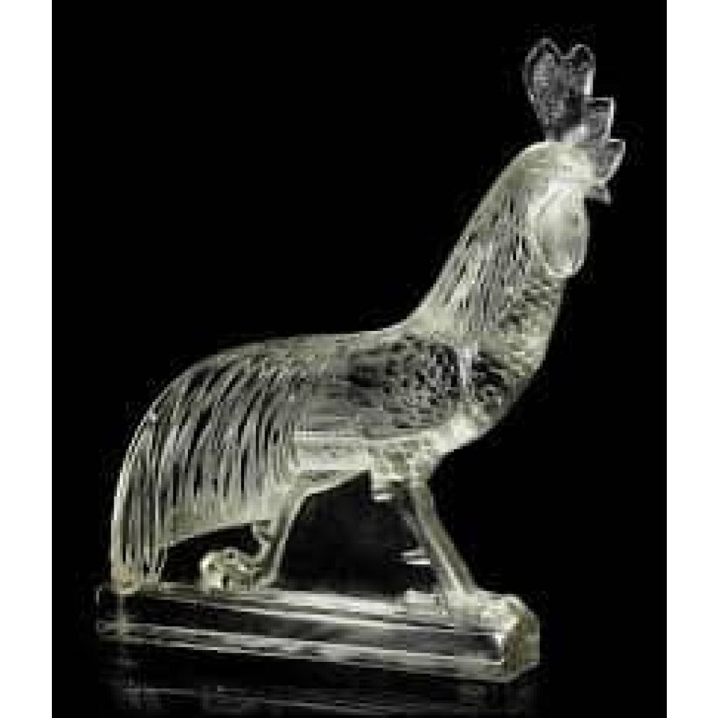 RENE LALIQUE (1860-1945) « Coq de jungle » | Biron |