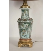 Importante lampe Chinoise du début du XXème siècle , monté de bronze doré | Biron Importante lampe Chinoise du début du XXème siècle , monté de bronze doré