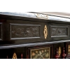 Cabinet italien du XVIIème siècle en ébène et marqueterie de pierres dures | Biron Cabinet italien du XVIIème siècle en ébène et marqueterie de pierres dures