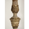 Pique cierge en bois sculpté laqué et doré, 19ème siècle. | Biron Pique cierge en bois sculpté laqué et doré, 19ème siècle.