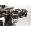 ORFEVRE J.G ROUSSEAU – VERSEUSE EN ARGENT MASSIF D’EPOQUE EMPIRE. | Biron ORFEVRE: J.G.R. - VERSEUSE EN ARGENT MASSIF D'EPOQUE EMPIRE.