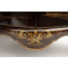 Paire d’encoignures en laque noire à décor chinoisant, circa 1930 | Biron Paire d'encoignures en laque noire à décor chinoisant, circa 1930