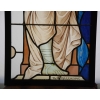 Paire De Vitraux Signés A.alleaume Laval 1911 | Biron Paire De Vitraux Signés A.alleaume Laval 1911