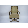 Fauteuil de style Empire en laque noire circa 1900 | Biron Fauteuil de style Empire en laque noire circa 1900