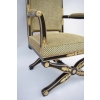 Fauteuil de style Empire en laque noire circa 1900 | Biron Fauteuil de style Empire en laque noire circa 1900