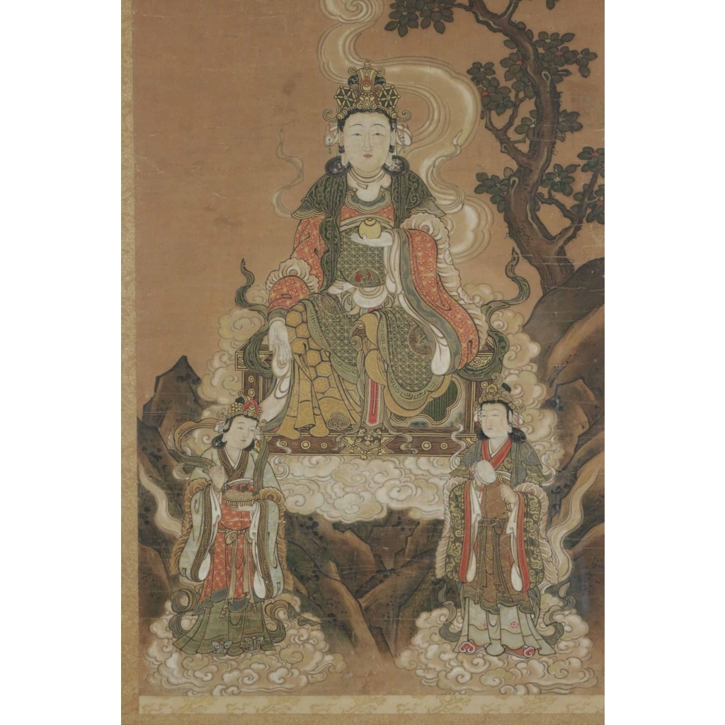 Peinture encadrée de Fugen Bosatsu | Biron Peinture encadrée de Fugen Bosatsu