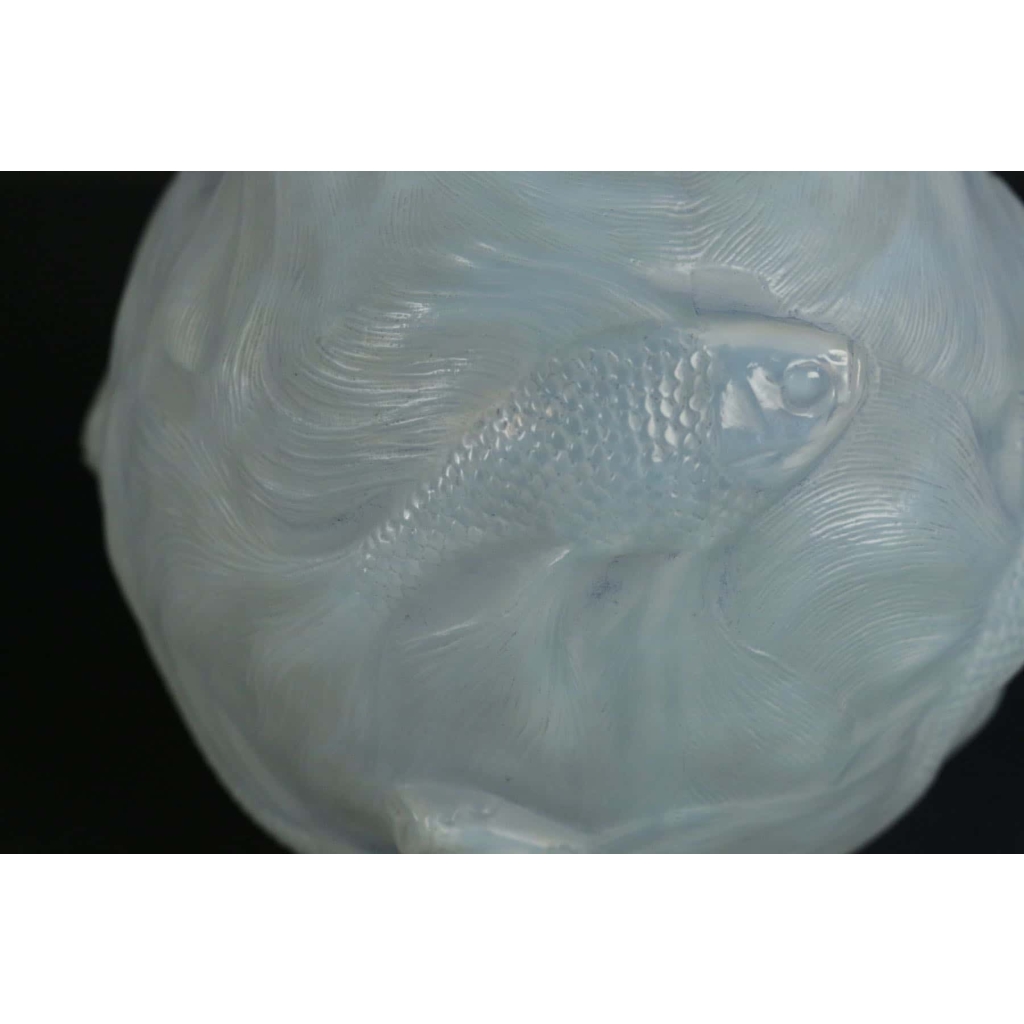 René lalique : Vase "Formose" verre opalescent