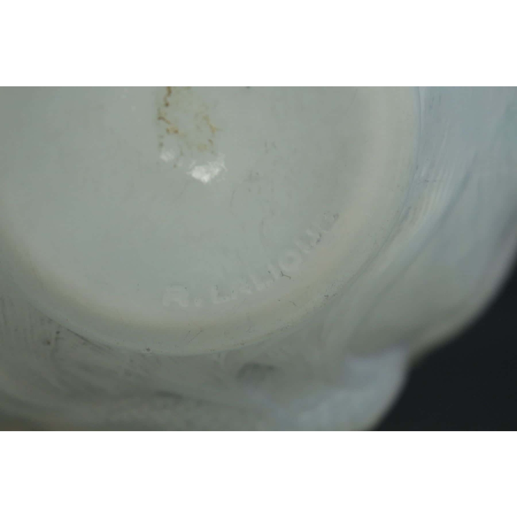 René lalique : Vase "Formose" verre opalescent