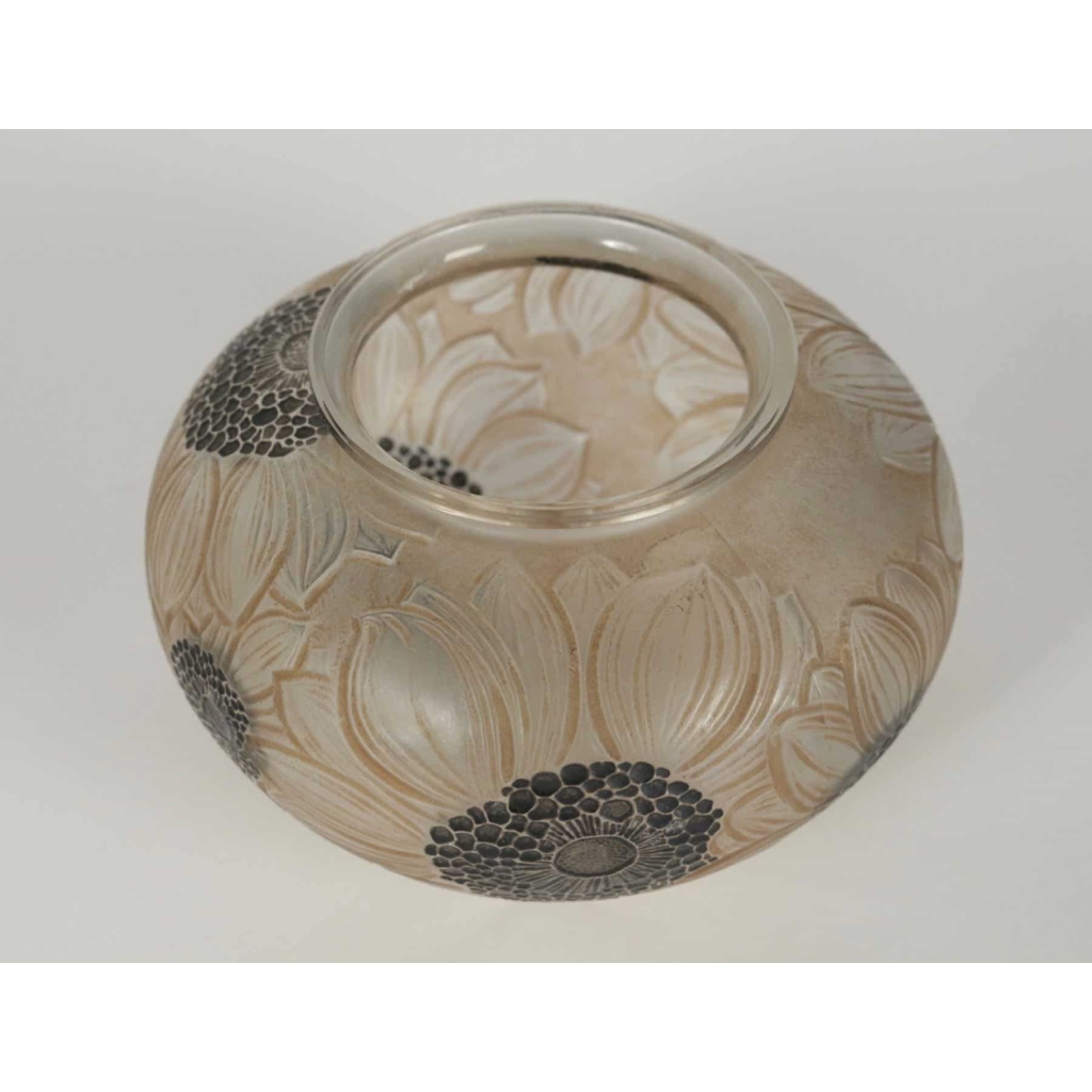 René Lalique Vase "Dalhias"