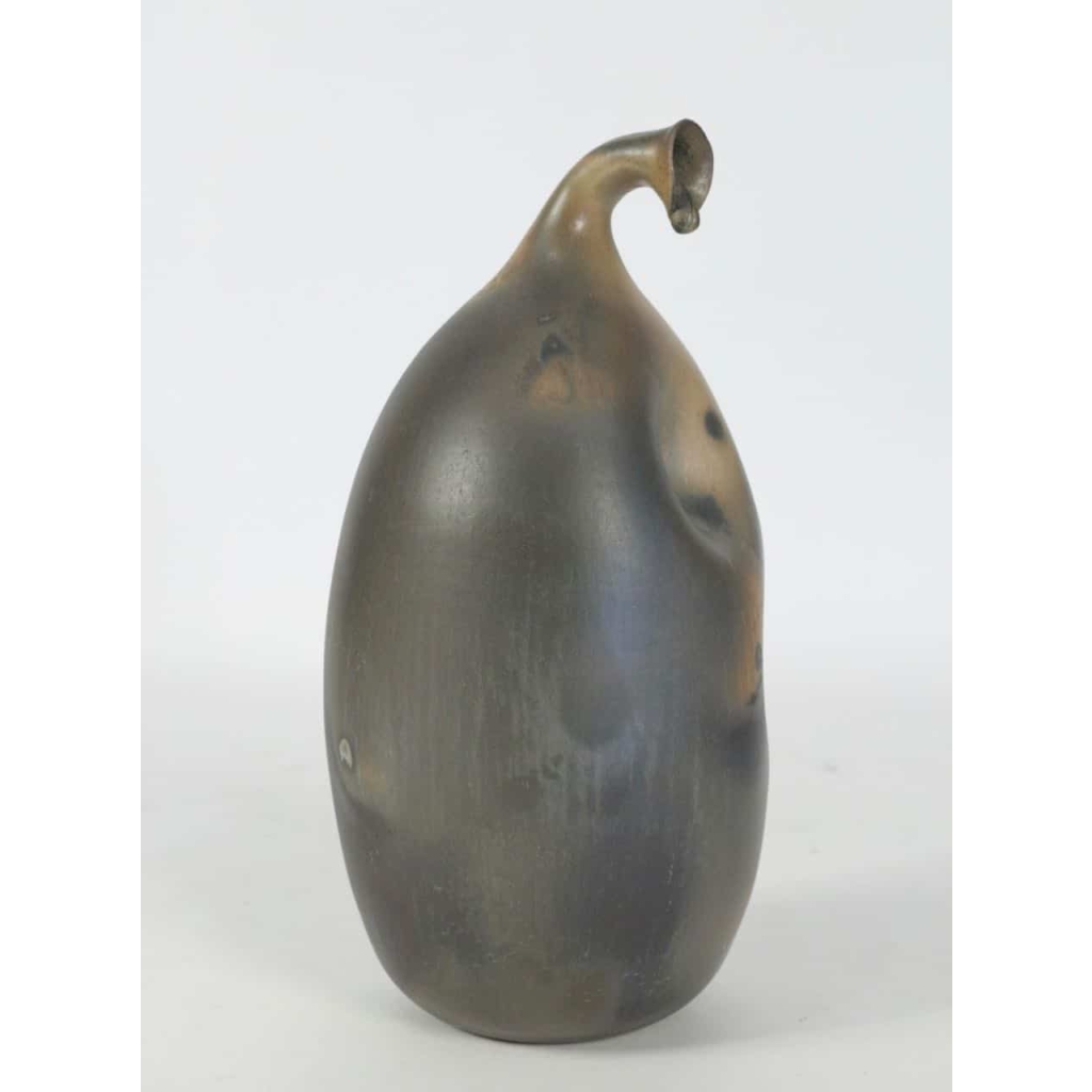 Jean Grison – Scuplture en terre-cuite sigillée figurant un végétal exotique | Biron |||||