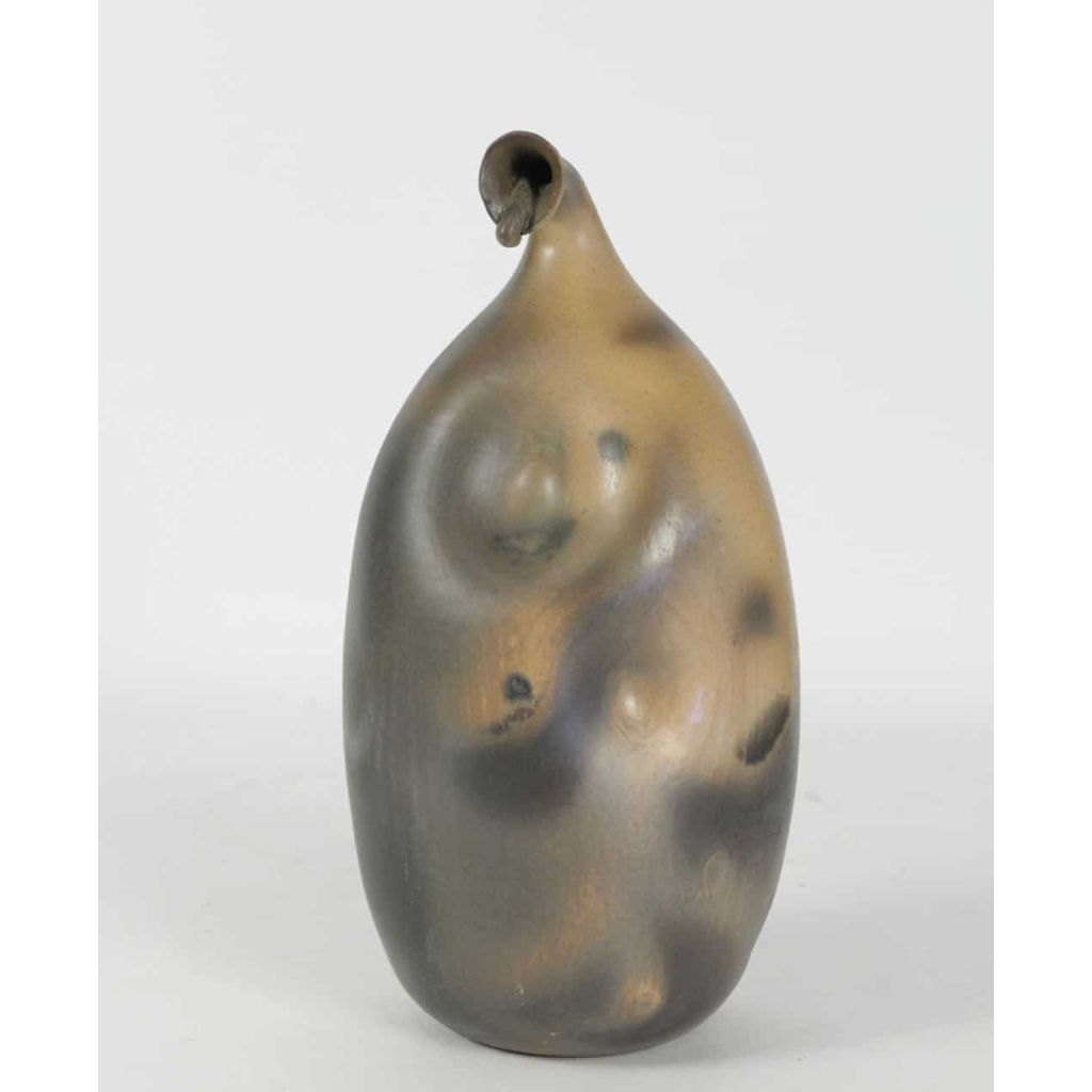Jean Grison – Scuplture en terre-cuite sigillée figurant un végétal exotique | Biron Jean Grison - Scuplture en terre-cuite sigillée figurant un végétal exotique