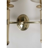 Trio d'appliques en bronze Maison Honoré 1960