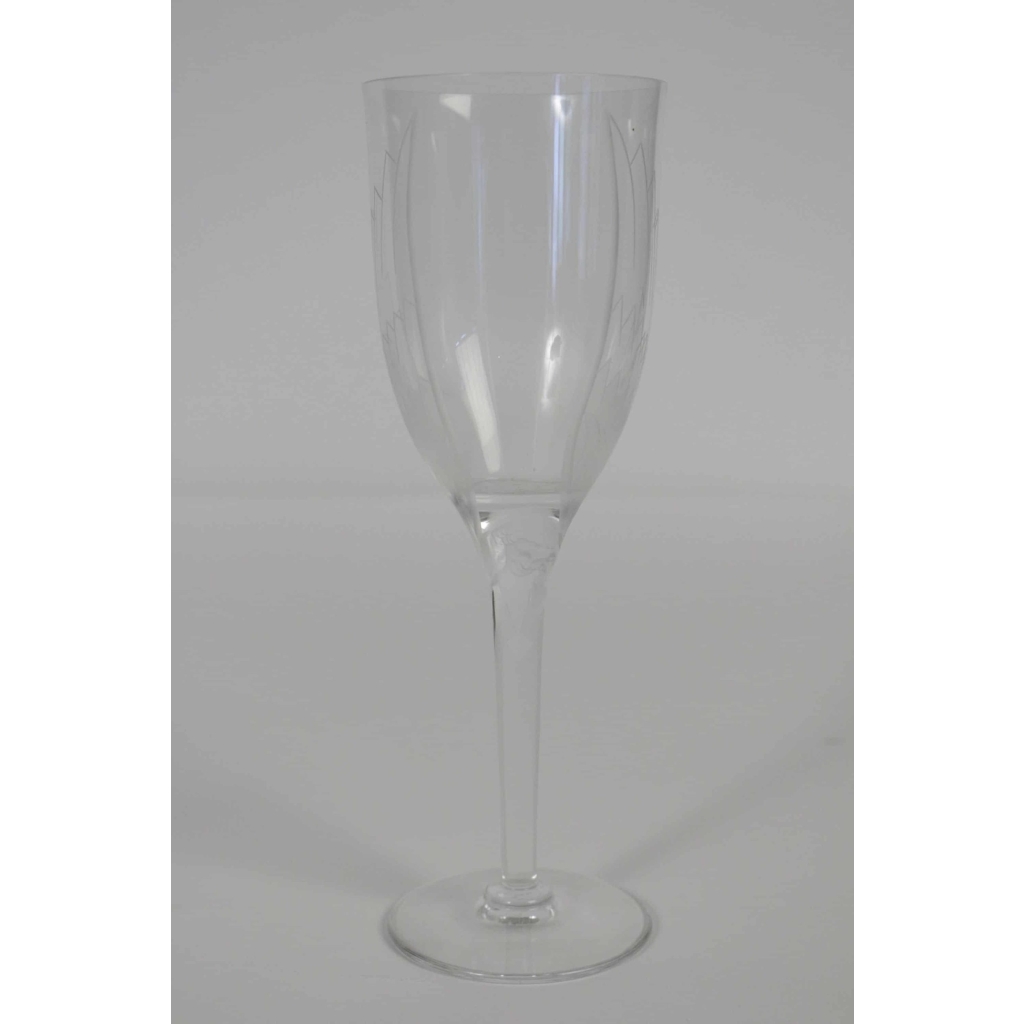 Marc Lalique (1900 -1977) Flute a Champagne Sourire de Reims | Biron ||||