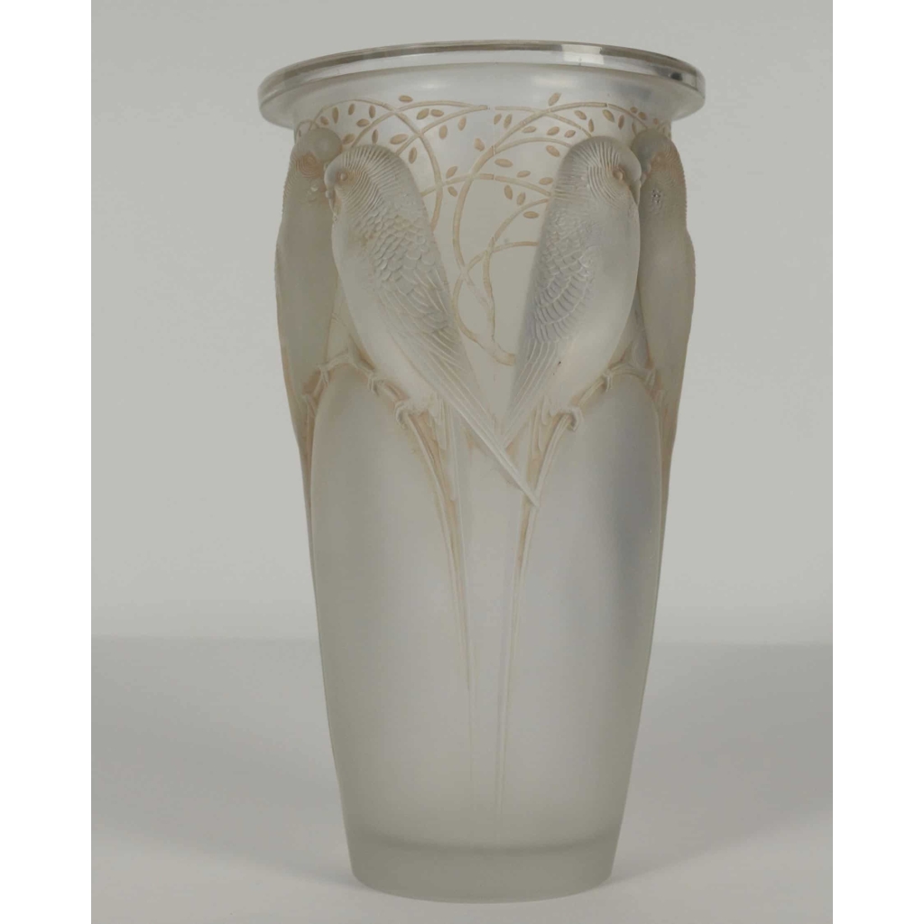 René LALIQUE Vase Ceylan