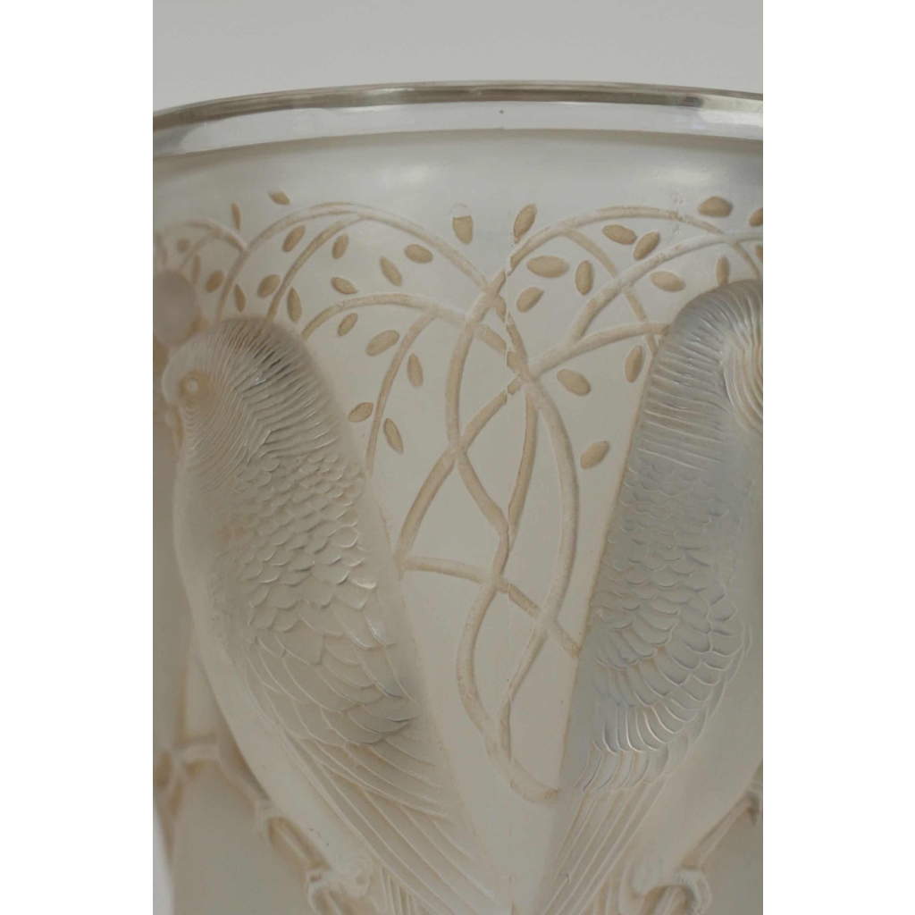 René LALIQUE Vase Ceylan
