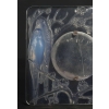 Rene Lalique Cadre "4 perruches " opalescent