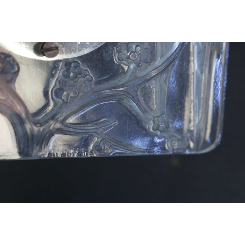 Rene Lalique Cadre "4 perruches " opalescent