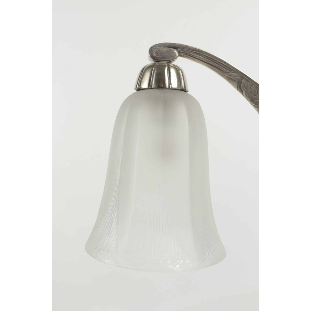 René Lalique Lampe double « campanules » 1926 | Biron René Lalique Lampe double "campanules" 1926