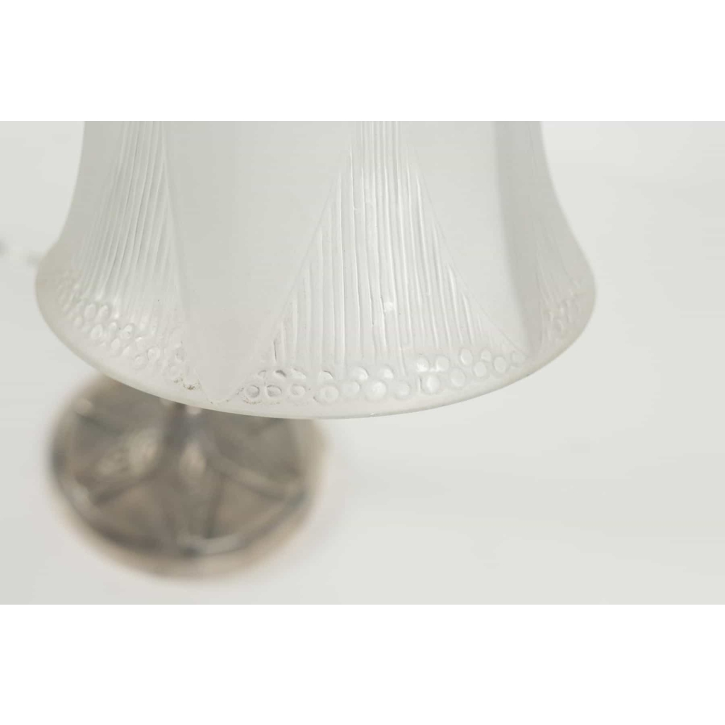 René Lalique Lampe double « campanules » 1926 | Biron René Lalique Lampe double "campanules" 1926