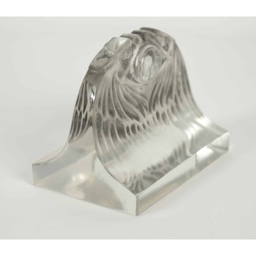 René Lalique Presse-papiers » 2 Aigles » | Biron René Lalique Presse-papiers " 2 Aigles"
