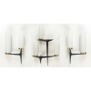 Trio d’Appliques Asymétriques Maison Arlus 1950 7