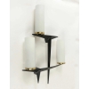 Trio d’Appliques Asymétriques Maison Arlus 1950 11