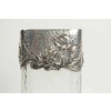 Vase en argent massif et cristal martelé Art nouveau | Biron Vase en argent massif et cristal martelé Art nouveau