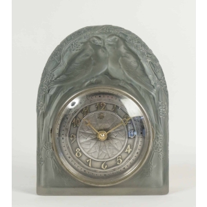 René Lalique Pendule « 2 colombes » | Biron ||||||