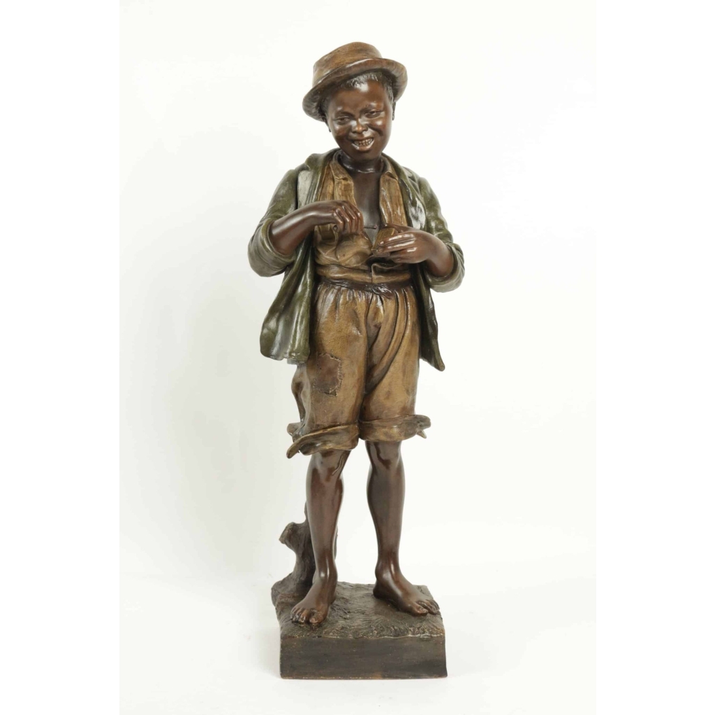 Goldsheider (1845-1897) Petit noir « à l allumette » | Biron ||||||