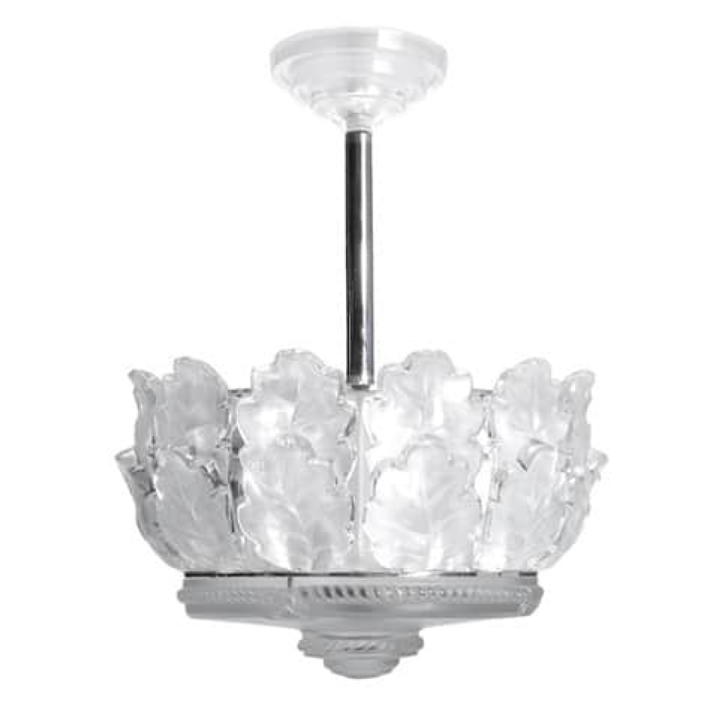Lustre modèle « Chêne » par Marc LALIQUE | Biron Lustre modèle "Chêne" par Marc LALIQUE