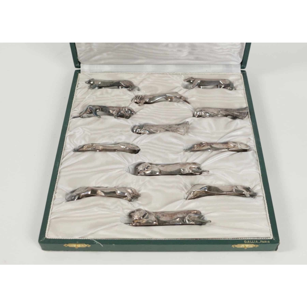 Coffret de Portes couteaux GALLIA d’après Marcel SANDOZ | Biron Coffret de Portes couteaux GALLIA d'après Marcel SANDOZ