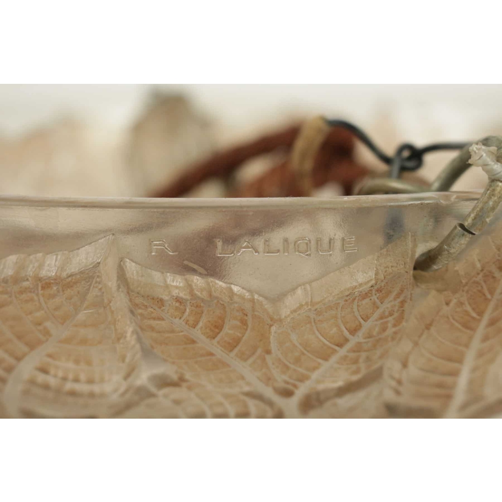 René lalique (1860-1945) Plafonnier « Charmes » | Biron René lalique (1860-1945) Plafonnier "Charmes"