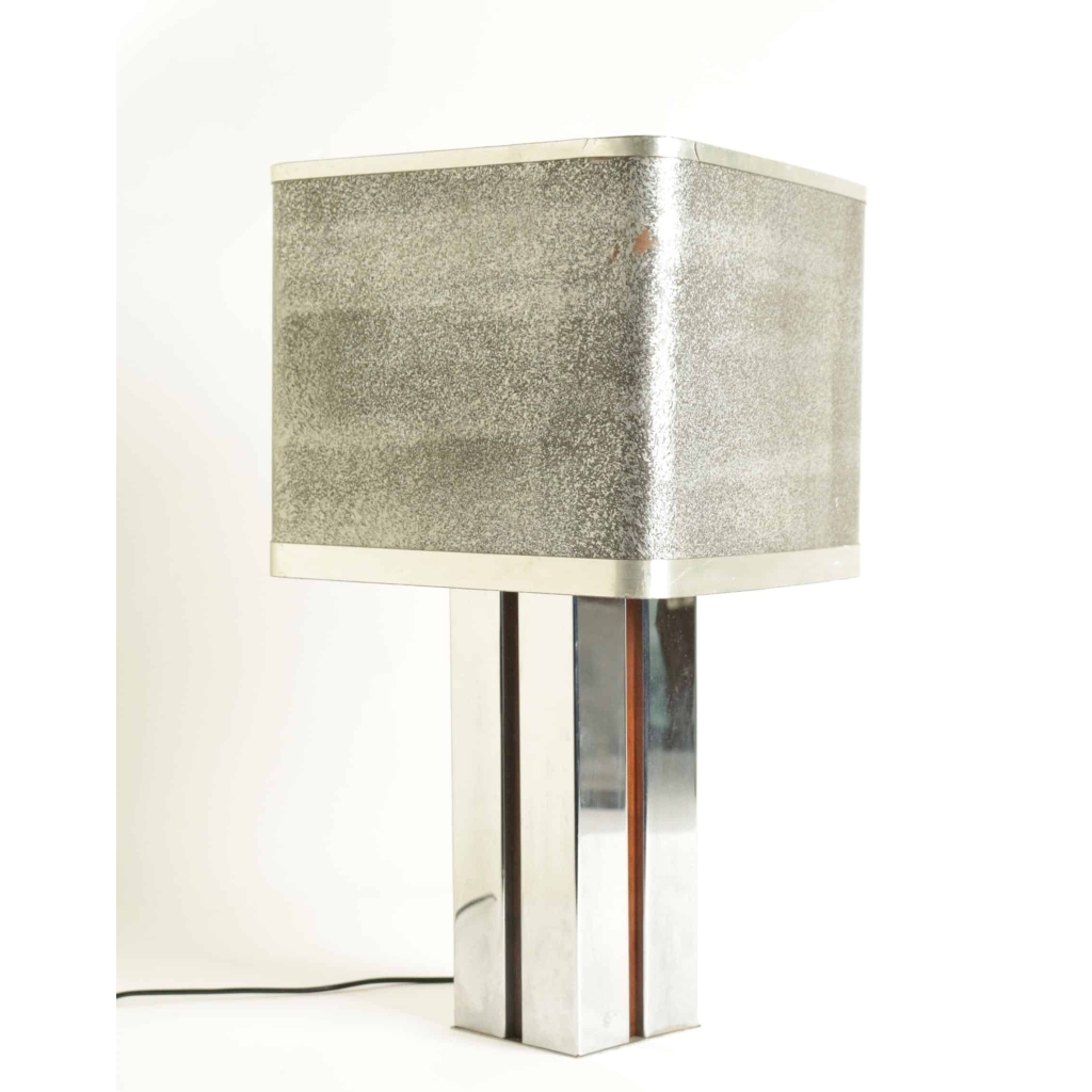 Lampe de Table Vintage en aluminium 1970 | Biron |||
