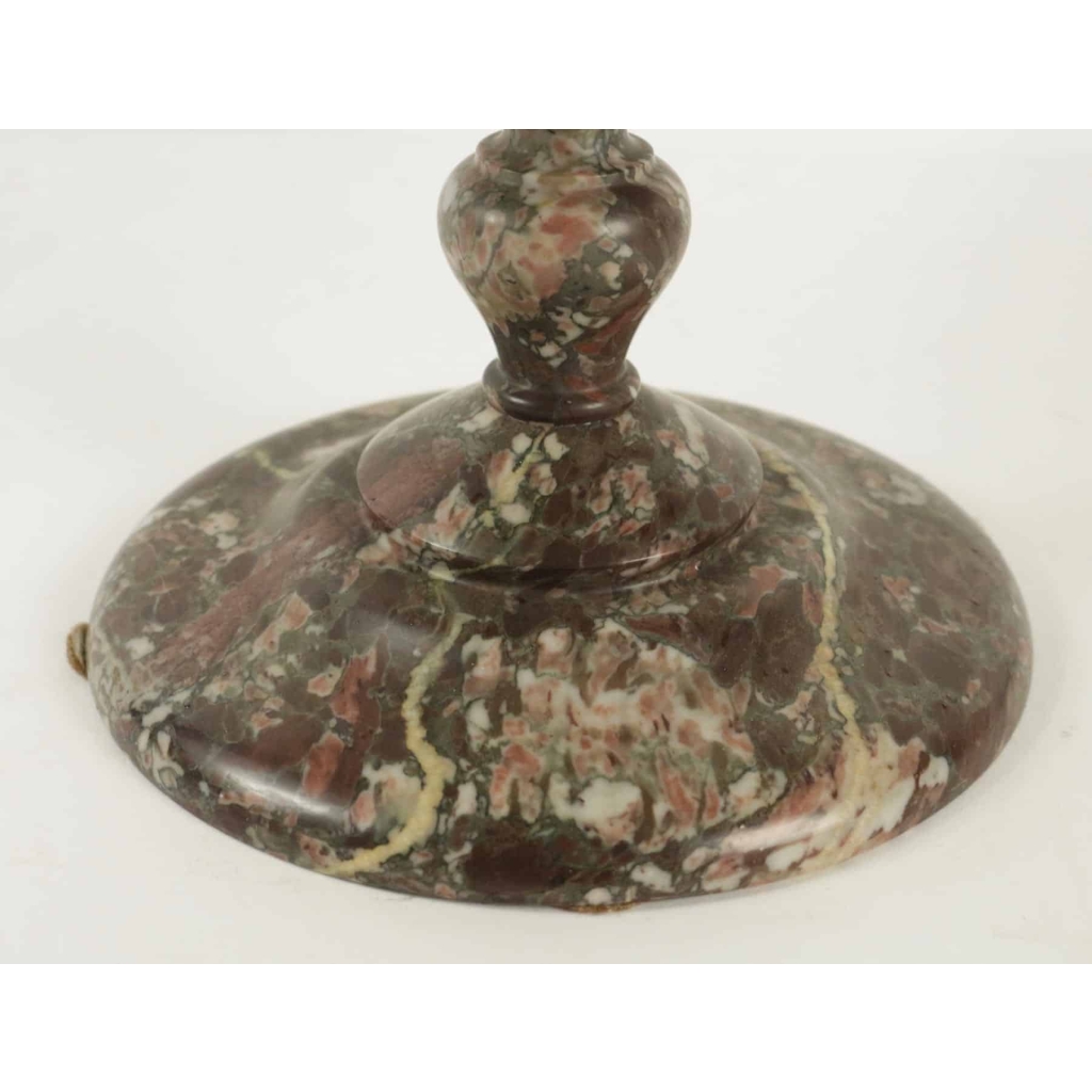 Coupe couverte en marbre, XIXème siècle. | Biron Coupe couverte en marbre, XIXème siècle.