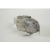 Poisson « carpe » articulé Argent Massif | Biron Poisson "carpe" articulé Argent Massif