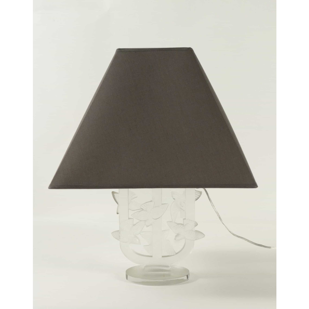 René Lalique (1860-1945) lampe « roitelet » | Biron |||||