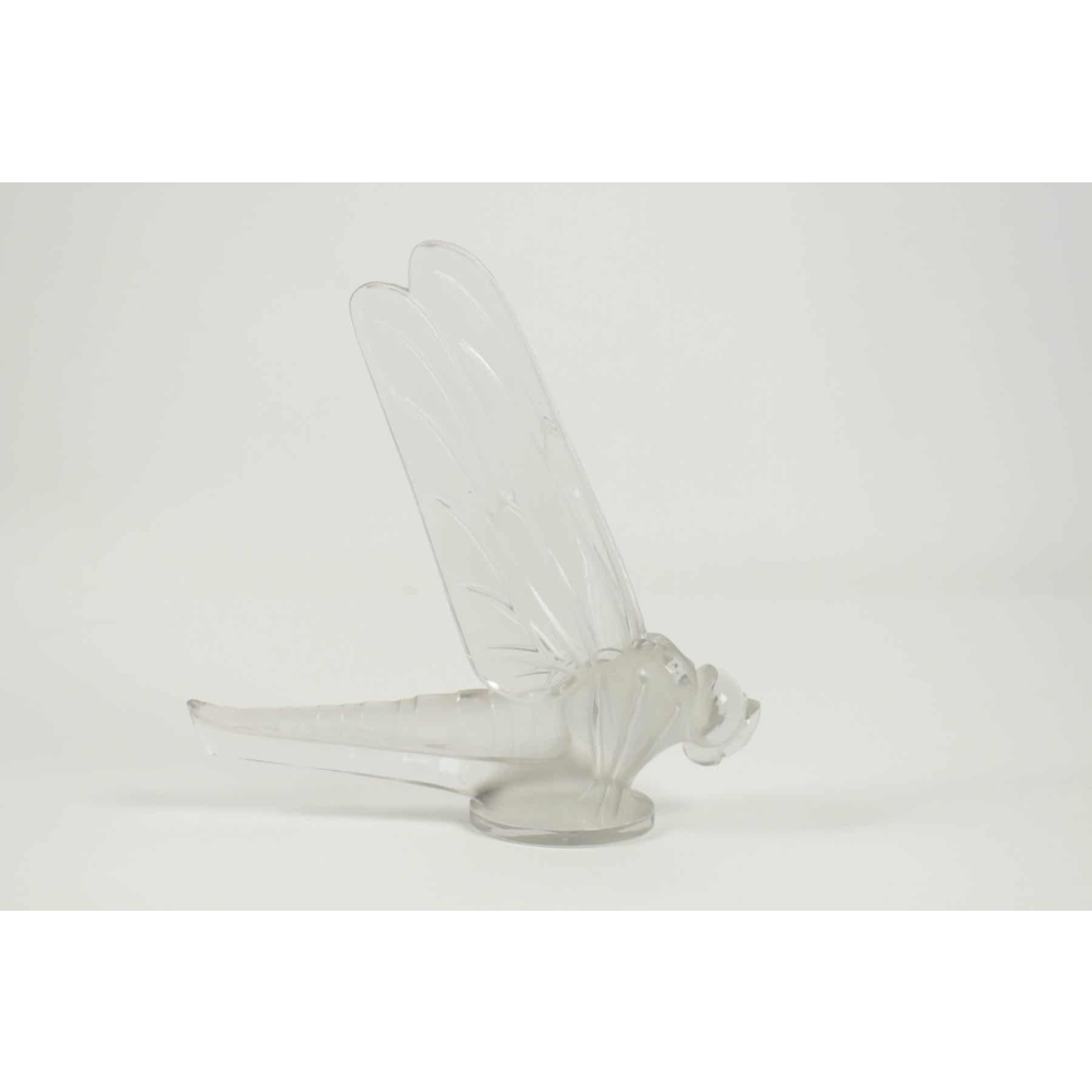 René Lalique bouchon de radiateur « libellule » grande | Biron 