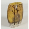Daum Vase Paysage de neige en hiver | Biron Daum Vase Paysage de neige en hiver