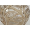 RENE LALIQUE (1860-1945) vase Sophora blanc patiné sienne | Biron RENE LALIQUE (1860-1945) vase Sophora blanc patiné sienne