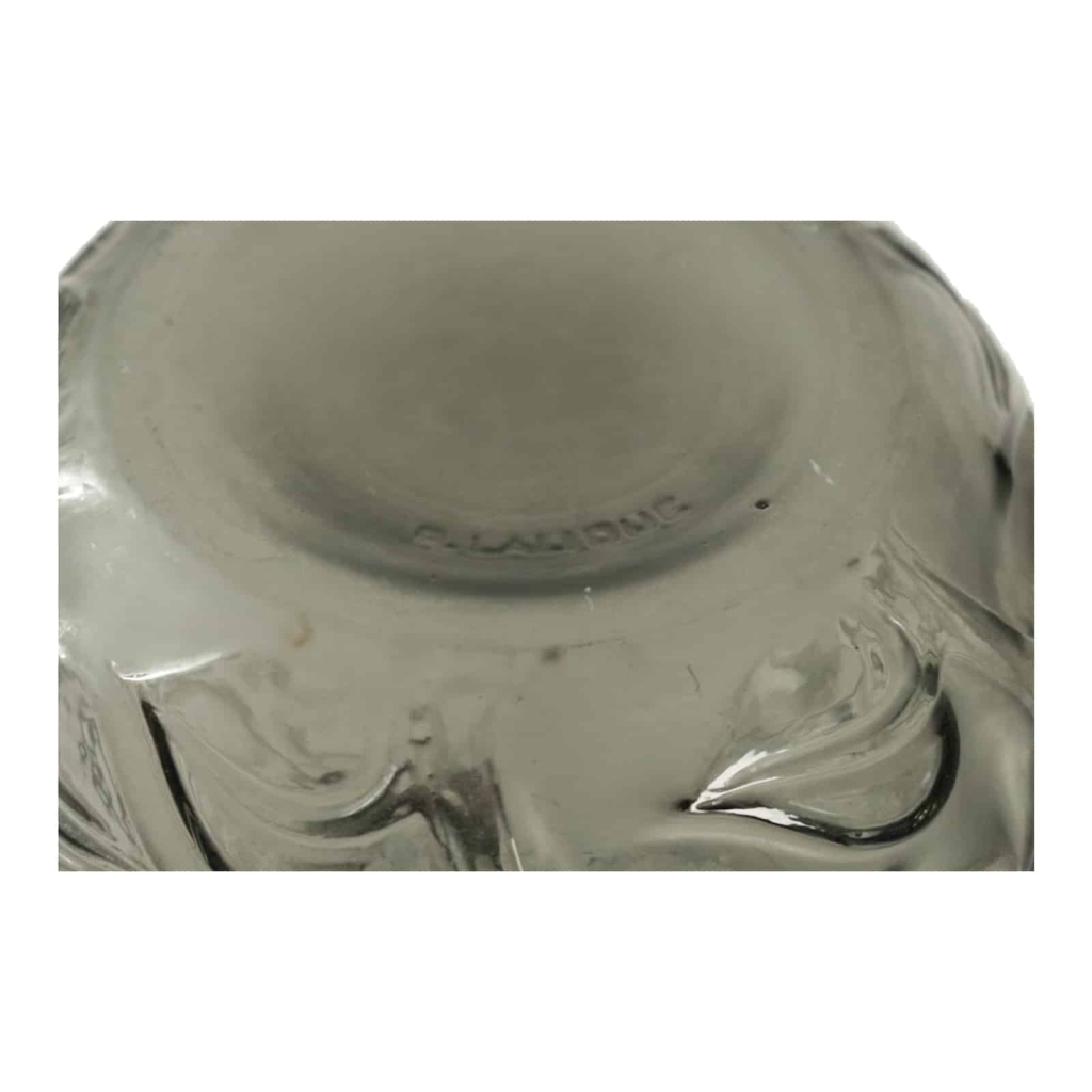 René Lalique (1860-1945) vase Sophora gris | Biron René Lalique (1860-1945) vase Sophora gris