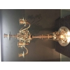 Christofle Paire de candélabres en bronze argenté 7 lumières | Biron Christofle Paire de candélabres en bronze argenté 7 lumières