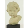 Buste d’Enfant en Terre Cuite, Signé de GOBET | Biron Buste d'Enfant en Terre Cuite, Signé de GOBET