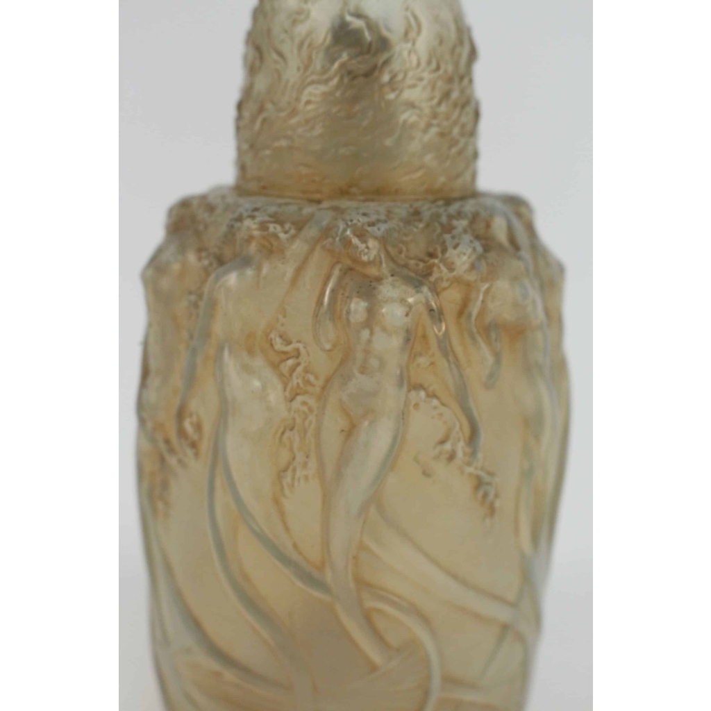 R. LALIQUE (1860-1945). Brûle-parfum « Sirènes » Burn-perfume » Sirens » | Biron R. LALIQUE (1860-1945). Brûle-parfum "Sirènes " Burn-perfume " Sirens"