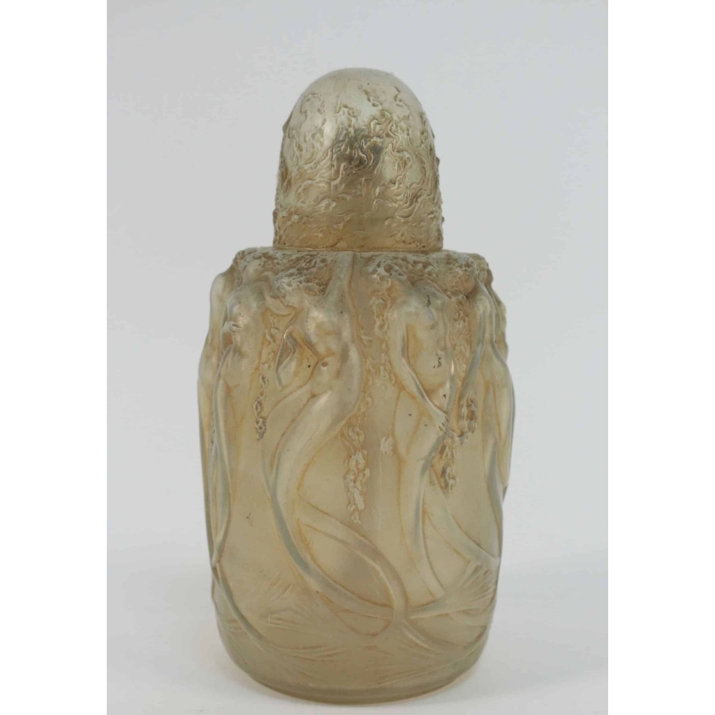 R. LALIQUE (1860-1945). Brûle-parfum « Sirènes » Burn-perfume » Sirens » | Biron R. LALIQUE (1860-1945). Brûle-parfum "Sirènes " Burn-perfume " Sirens"