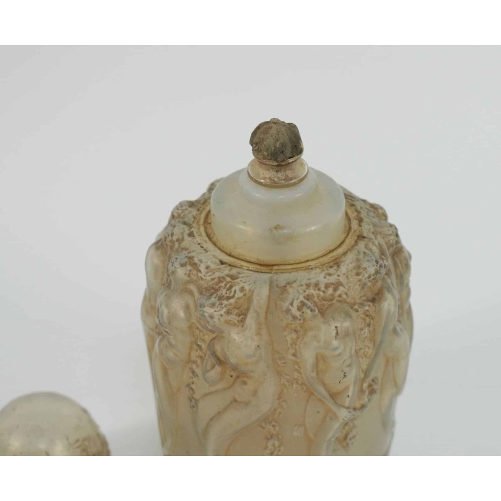 R. LALIQUE (1860-1945). Brûle-parfum « Sirènes » Burn-perfume » Sirens » | Biron R. LALIQUE (1860-1945). Brûle-parfum "Sirènes " Burn-perfume " Sirens"