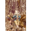 Baccarat – Grand lustre doré à dix huit bras de lumière | Biron Baccarat - Grand lustre doré à dix huit bras de lumière