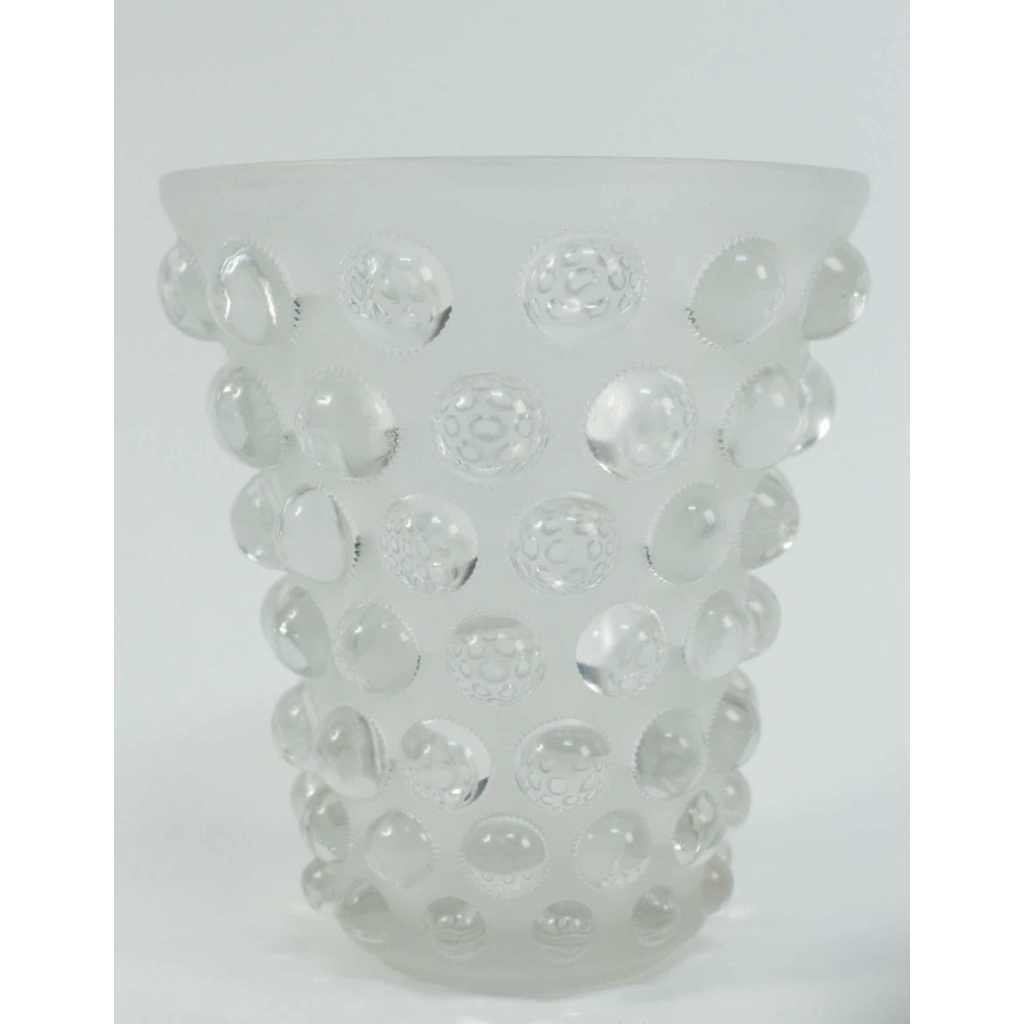 René LALIQUE (1860-1945). Vase » BAMAKO » | Biron René LALIQUE (1860-1945). Vase " BAMAKO"