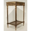 Elégante console avec un tiroir en ceinture de style Louis XVI de bédut du XXème siècle. | Biron |||||||||||